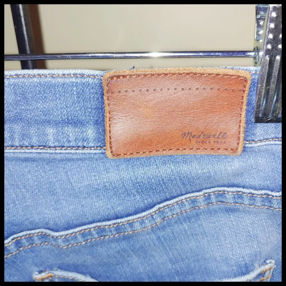Madewell High Riser Skinny Blue Jeans 27 - Picture 4 of 7